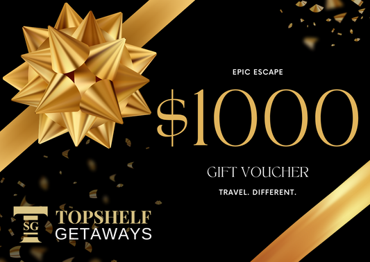 Epic Escape – $1,000 Travel Gift Voucher