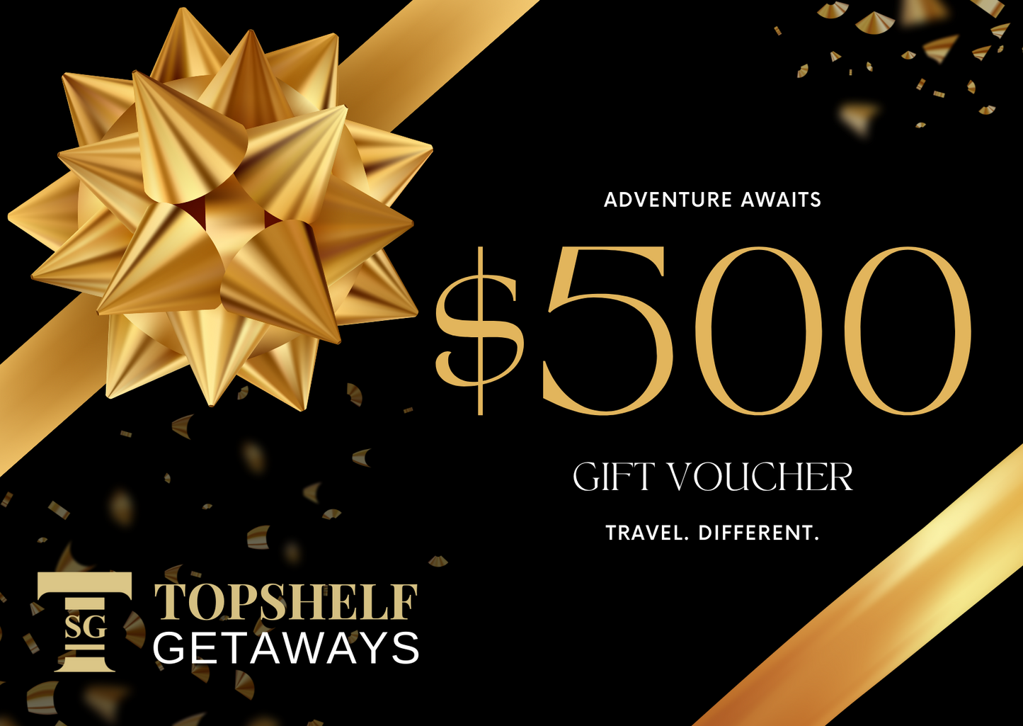 Adventure Awaits – $500 Travel Gift Voucher